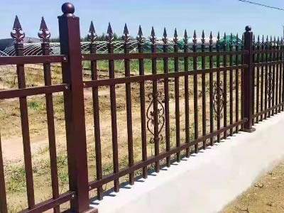 工厂厂区围栏图片2